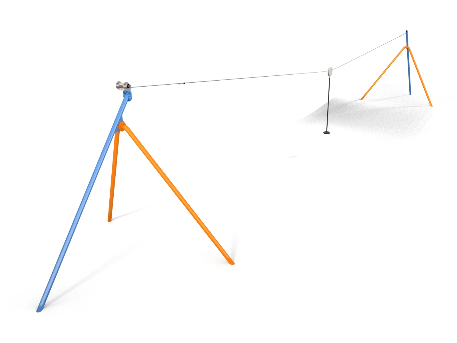 commercial play recreation equipment playground zip line amusement rides small house zip line playground for kids