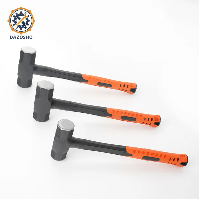 Field Octagonal Hammer Heavy Duty Masonry Hammer High Carbon Steel Household Hand Hammer