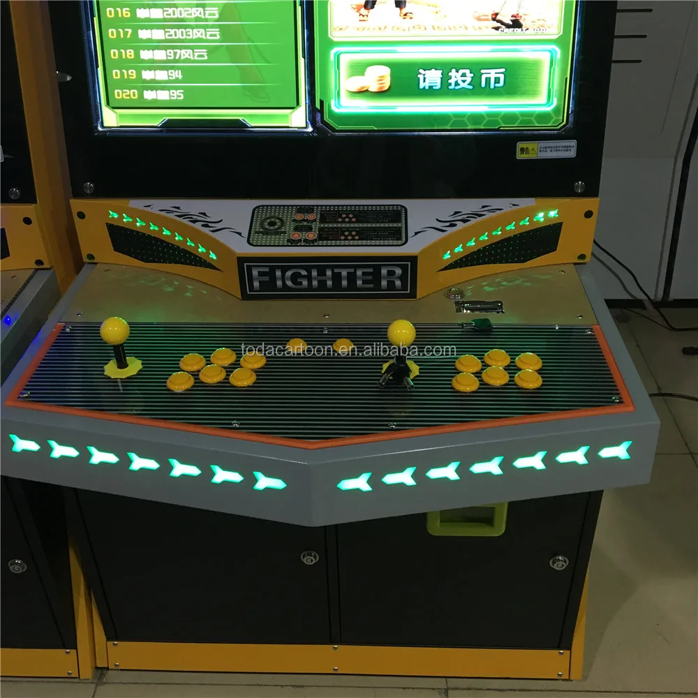 Игровой автомат Super Street Fighter для аркадных игр/игровой с монетами детей/оборудование игровых площадок в помещении