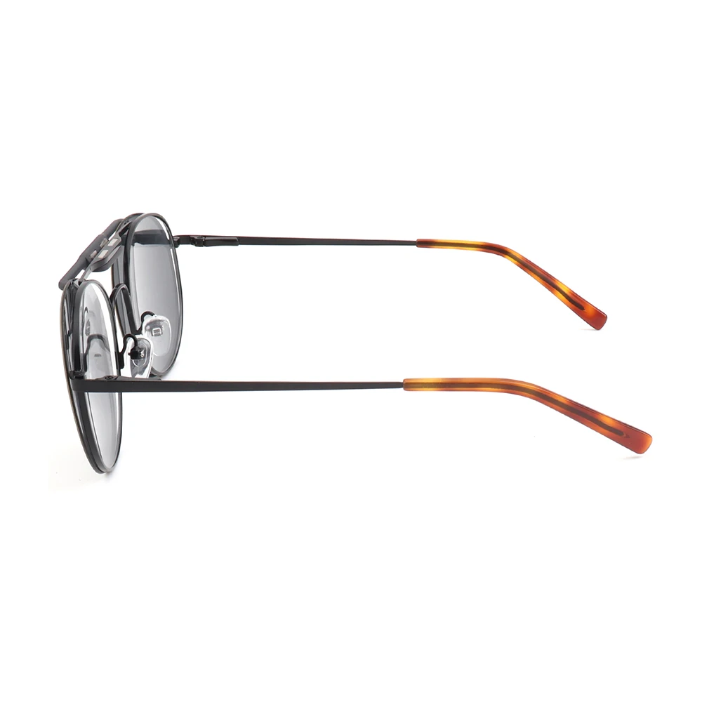 Wholesale lunette de soleil tendance 2024 personality light weight sunglass frames Two-in-one flip up lens sunglasses
