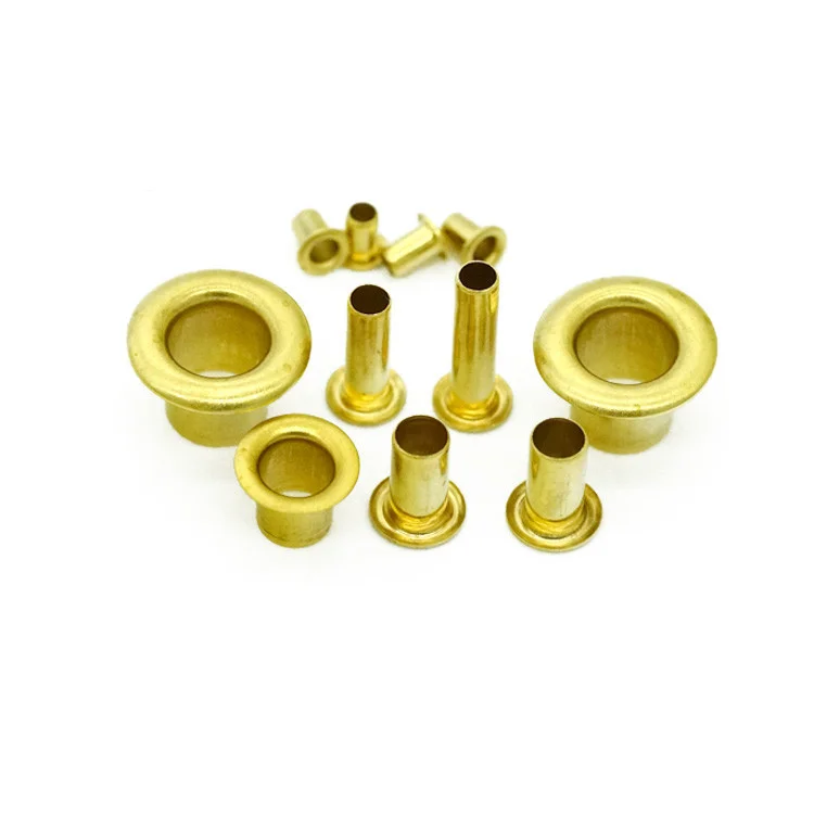 Manufacturer DIN 7338 Brake And Clutch Lining Rivets Tubular Rivet Custom Brass primary color Hollow Rivets
