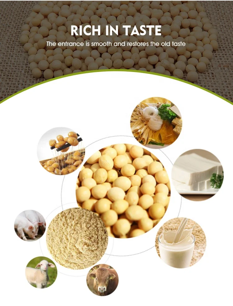 Vacuum Packed Natural Non-Gmo Soybeans Soya Bean Soybean