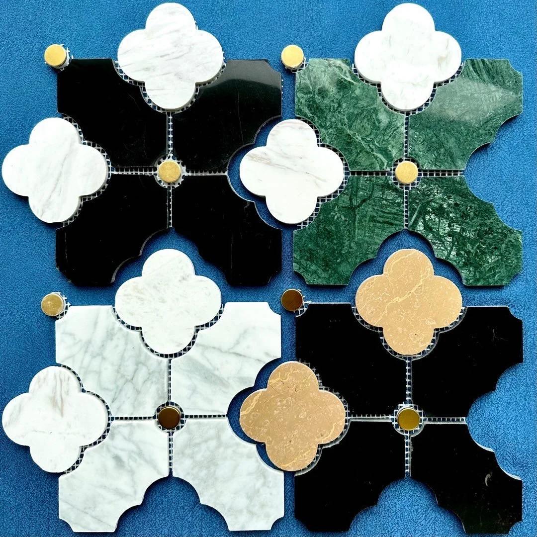 Apartment Floor Tiles Marble Marble mosaic floor carpet wall tile