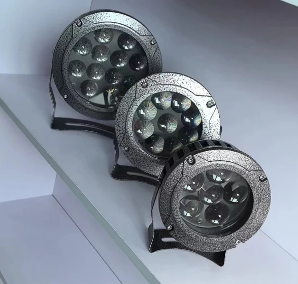 Round spotlight landscape spotlight IP65 outdoor waterproof 18W 27W 36W outdoor spotlight