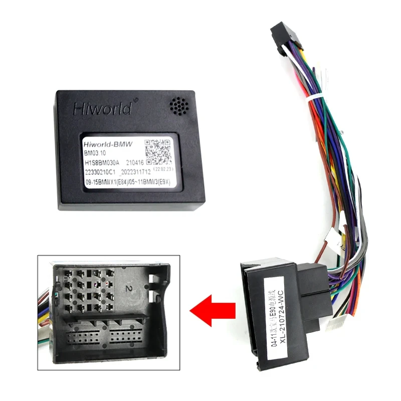 Рамка для автомобильного радио 9 'для BMW 3 серии E90 E91 E92 E93 2004-2012 Dash 1Din 2Din