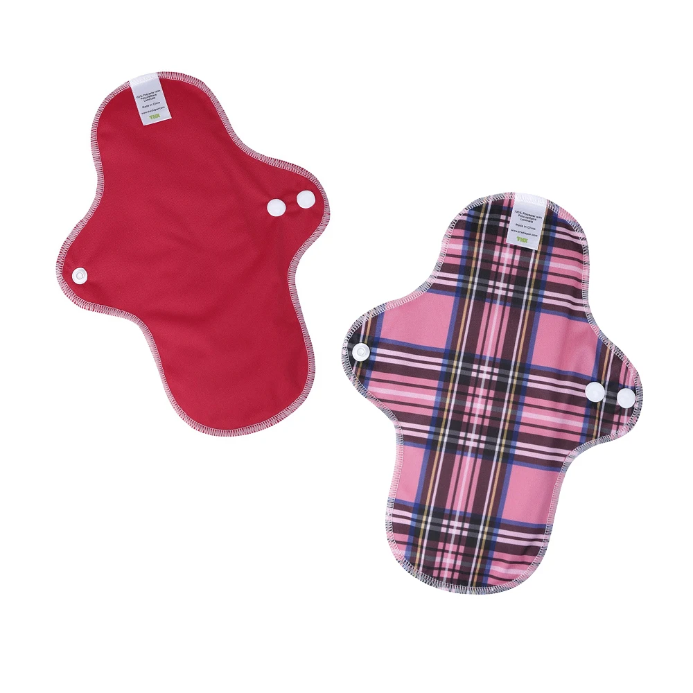 Sanitary pads Reusable cloth bamboo Sanitary Pads Cloth Menstrual Pads