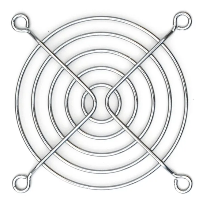 Защитный фильтр вентилятора, металлическая защитная крышка вентилятора из нержавеющей стали 120 мм