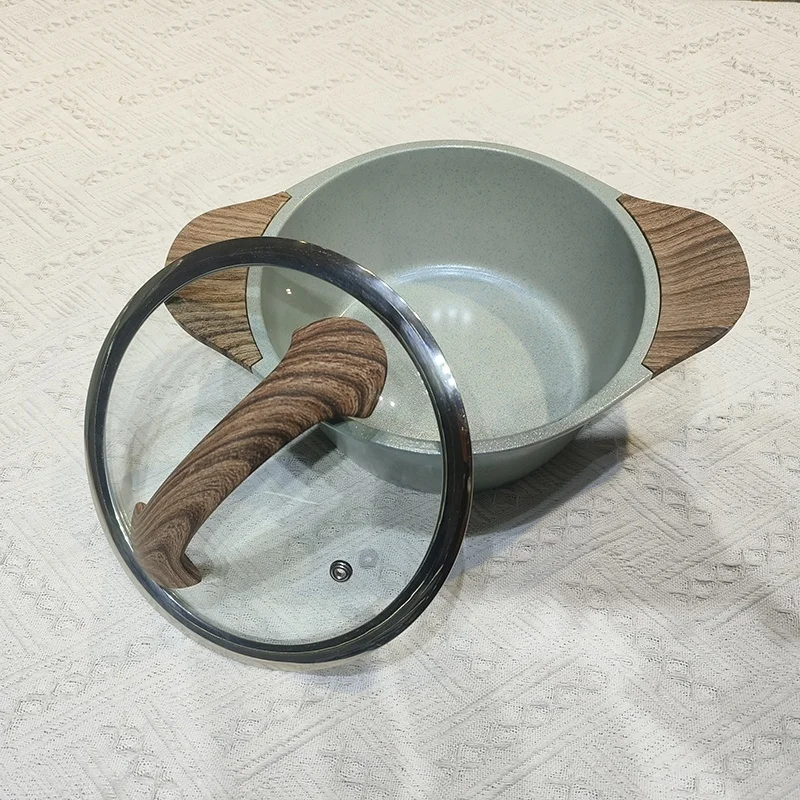 Hot Sale 2024 Cookware Soup Pot Method 6 Pcs Casseroles Cookware Kitchen Granit