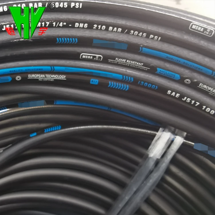 20 years experience rubber hose good heat resistance R17 hose tube 1 inch rubber hose