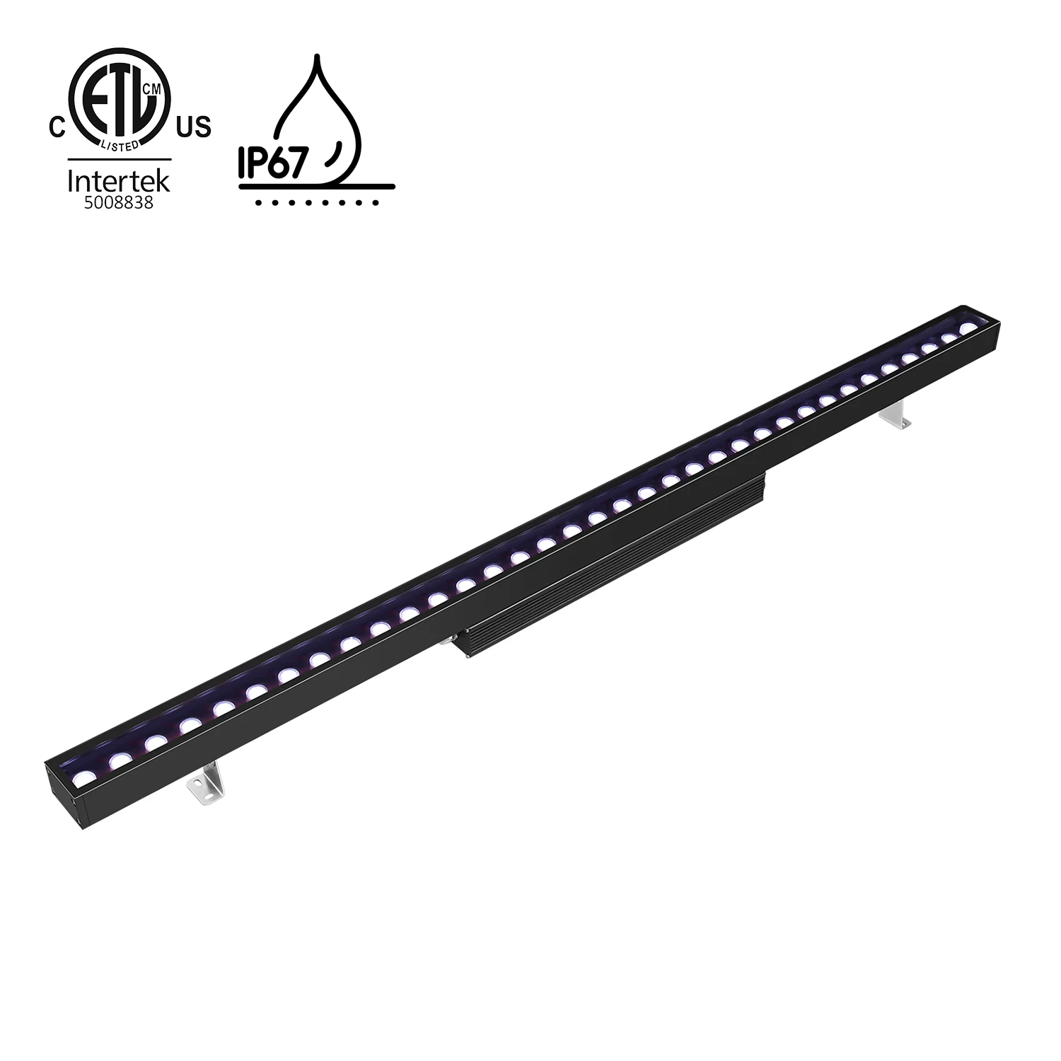 Replace American Lighting Corsa Graze DMX RGBW  RGBA 32W 40W 64W 72W LED Linear Wall Washer