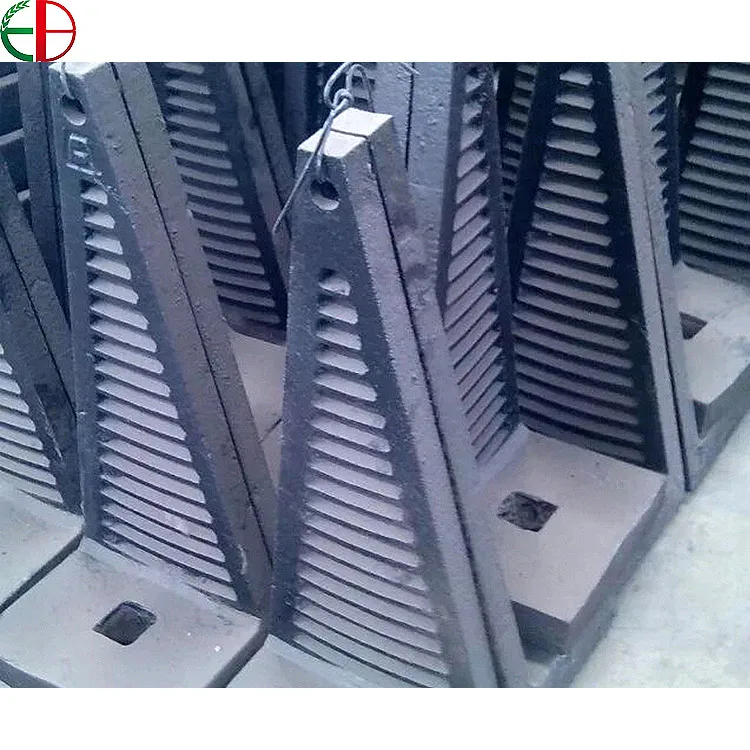 HRC59 BTM Cr26 High Cr White Iron Blocks Side Liners,Cement Mill Liner Plates 4.3 x 13.5m EB5006