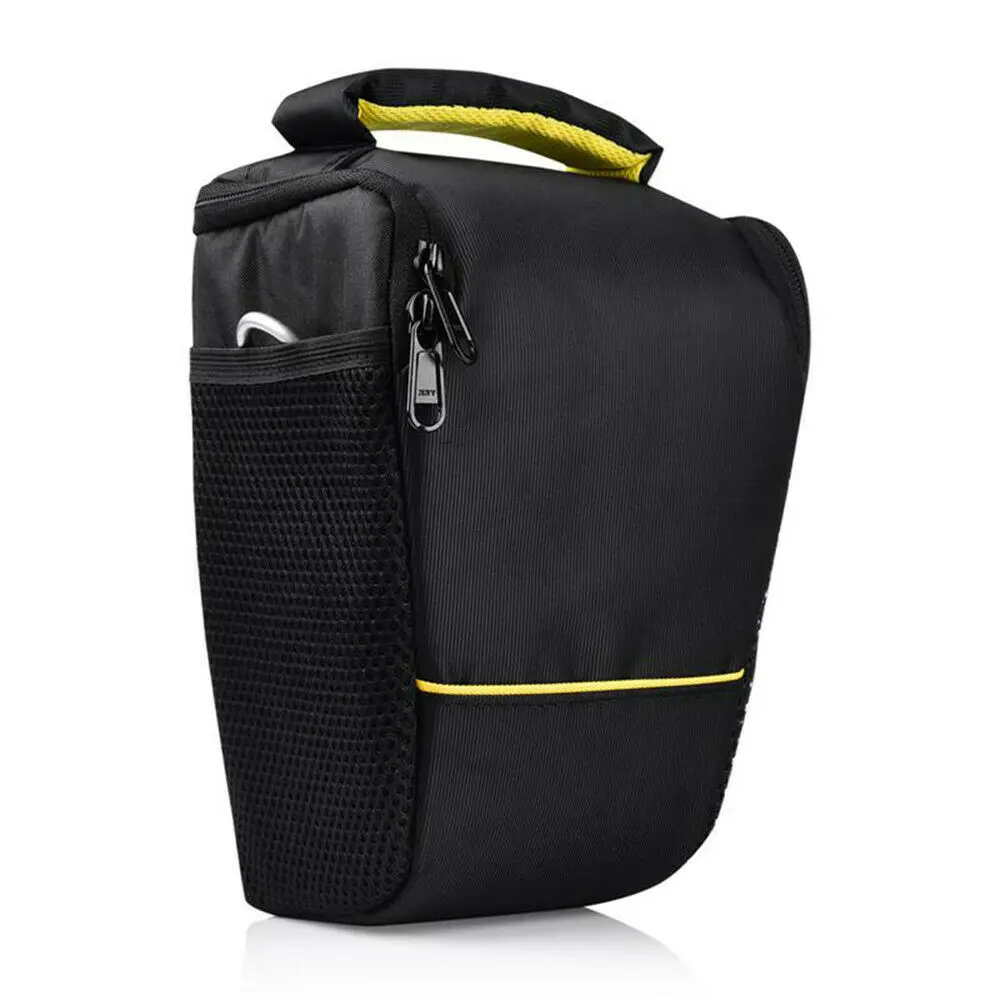
Mini Black Nylon Polyester Fabric Material DSLR Camera Bag Case For Nikon D3400 D3500 D90 D750 D5600 D5300 D5100 D7500 