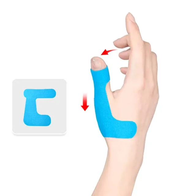 Elastic thumb tendon sheath muscle patch,exercise bandage intramuscular effect patch joint pain finger bandage