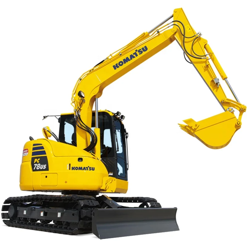 Japan Mini pc78us-6 digger Komatsu Crawler Excavator, komatsu pc35mr-2 excavator for sale