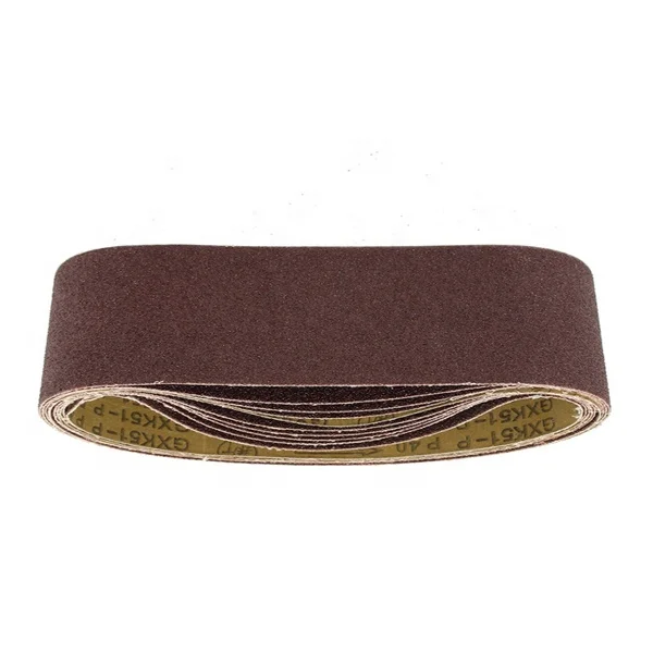 100 x 610 mm 120 Grit - Pack of 5 Aluminum Oxide Sanding Belts