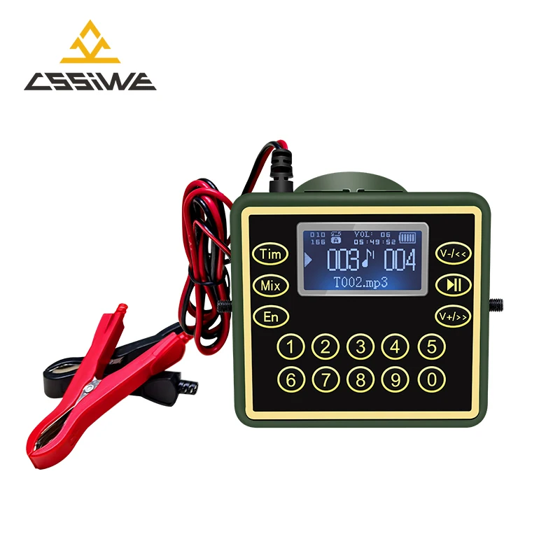 Factory Wholesale Outdoor and Sport Waterproof 80W Remix play CSW-820MIX Animal Sounds Bird Caller for Hunting