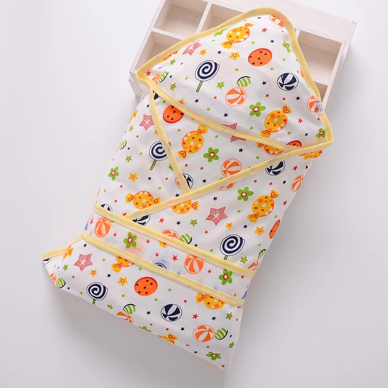 Hot Sell Cute 0-6 Years Old Baby Sleeping Bag Cotton Baby Swaddle Blanket for Bedroom