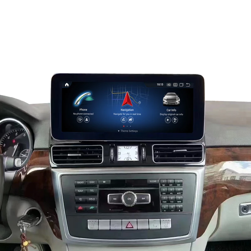 Автомобильный радиоэкран 12 3 дюймов для Mercedes E W212 W207 C207 мл W166 DSP Carplay мультимедийный GPS