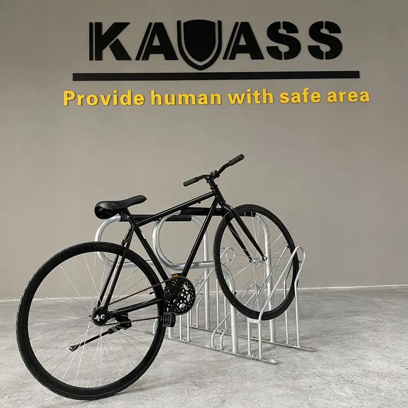 Compact P powder coated and galvanized Style Flat Pack Multi vandal resistant fully welded Bike parking 4 Racks