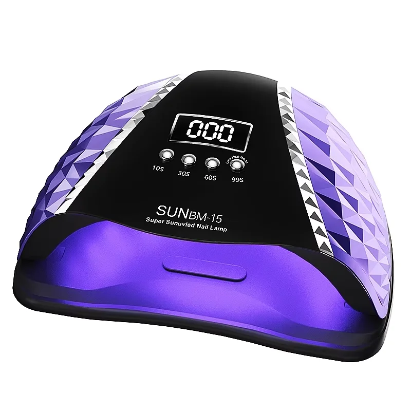 2024 Newest Arrival 180W Phototherapy Manicure Machine Sun Uv 4 Timer Setting Fast Drying Gel Nail Dryer UV Led Nail Lamp