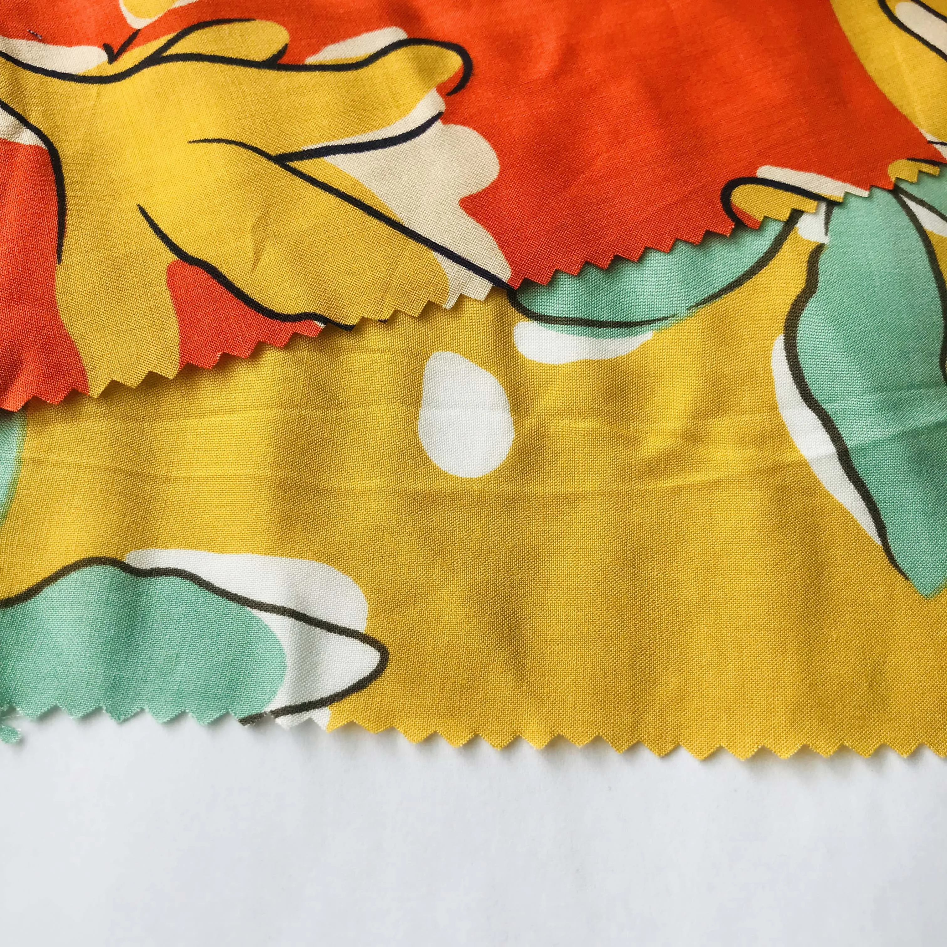 Shaoxing textile stock woven  rayon voile printed 100% viscose fabric for shirt