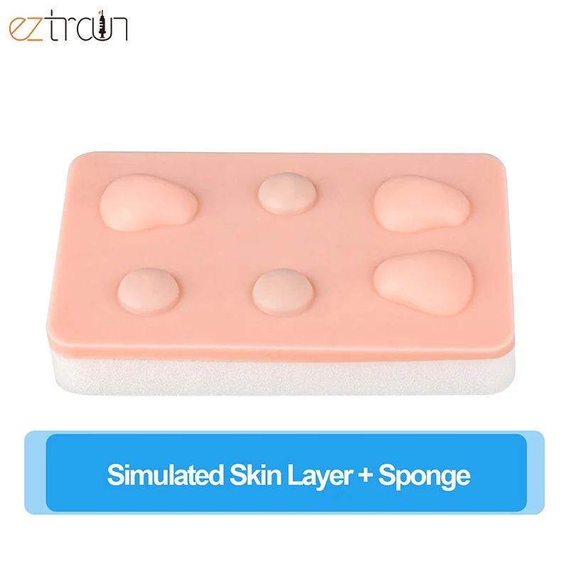 I&D Surgery Simulated Cyst/Abscess Incision and Drainage Technique Training Tissue Skin Pad