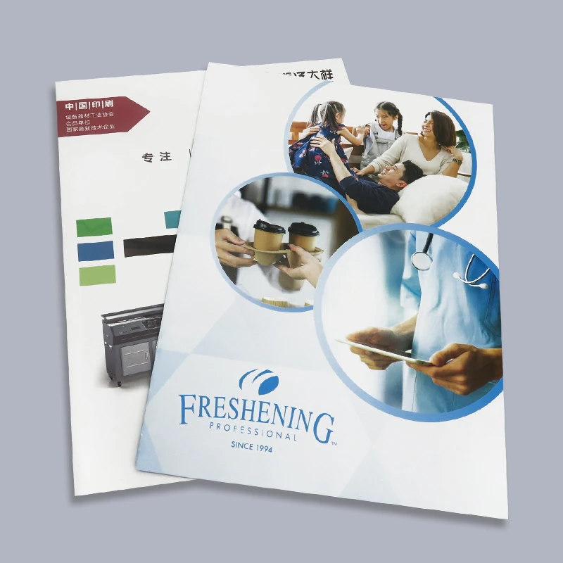 Custom Printing Coated Paper Catalogue Magazines Brochures Folding Flyer Pamphlet Booklet Instruction Manual Leaflet