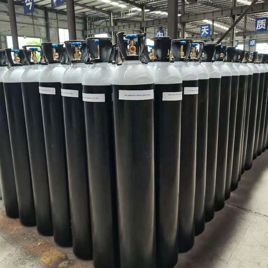 Кислородный газ высокой чистоты в цилиндре 40 л