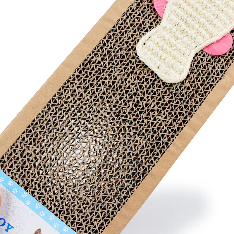 Когтеточка Sisal из гофрированной бумаги кошачья мята картонная игрушка для домашних