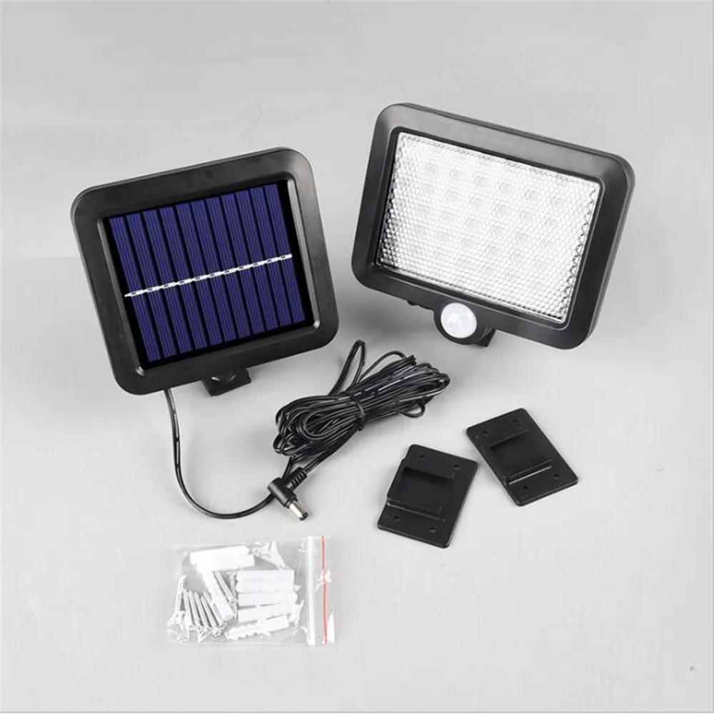 Waterproof Outdoor Multi-Model LED COB Solar Split Sensor Light For Garage Walkway