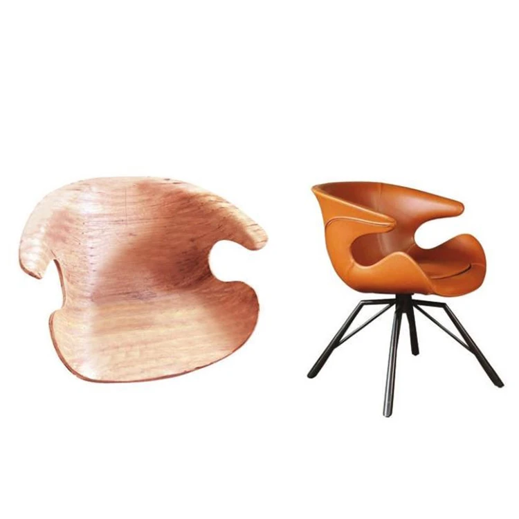 New style product Customized curved board Bent plywood chair parts for recliner chair in high quality