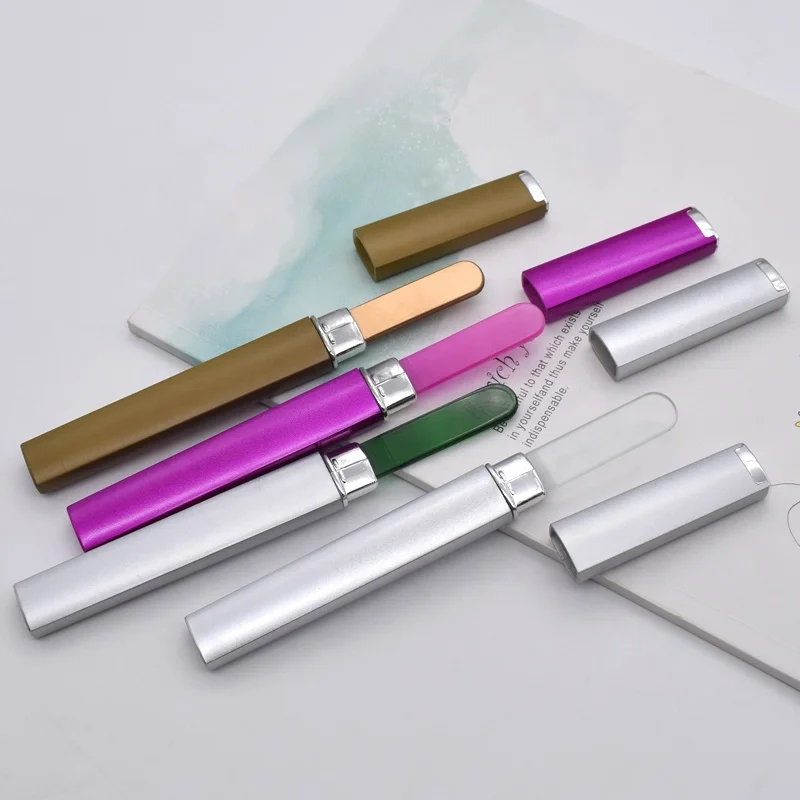 Пользовательская пилка для ногтей с кристаллами в подарочной коробке