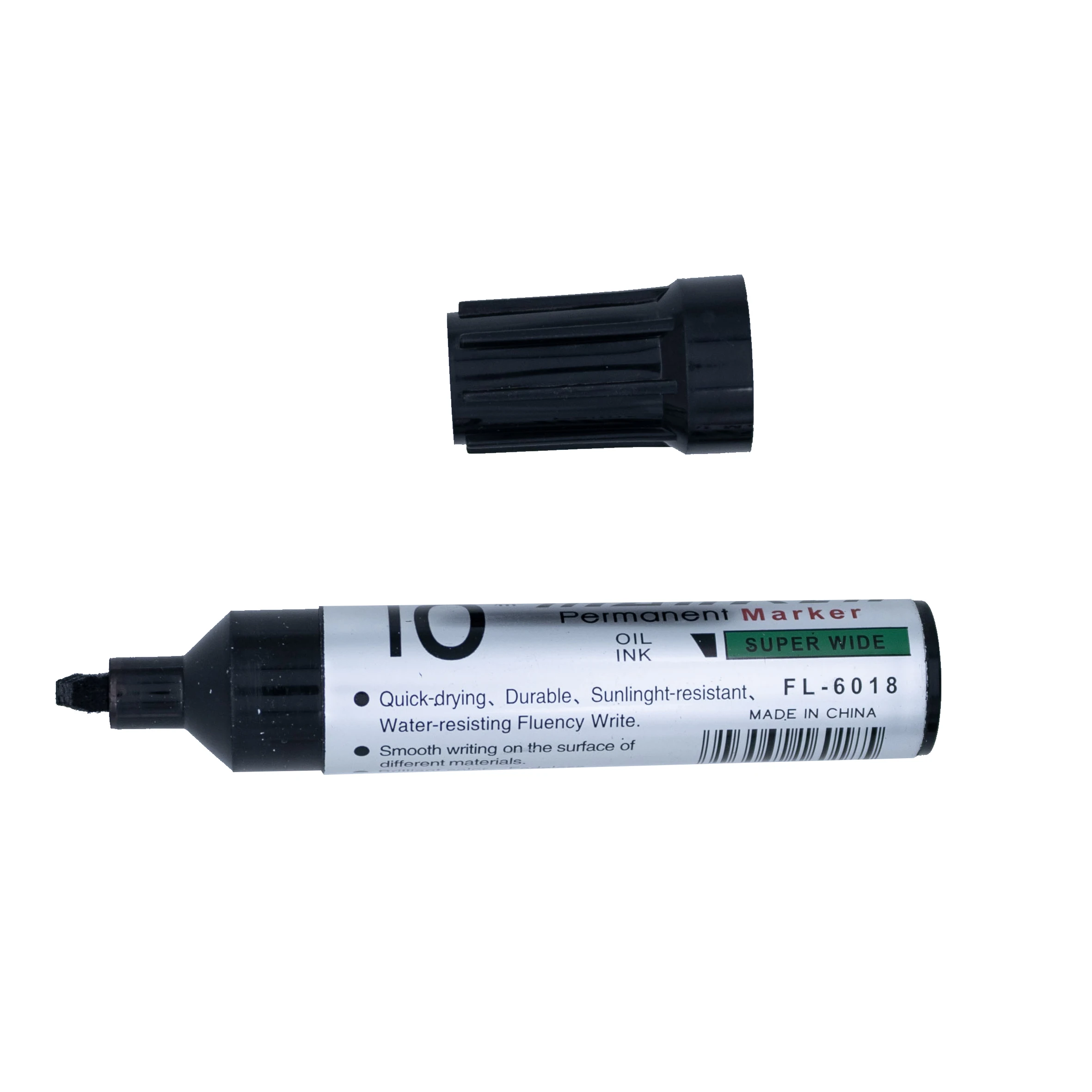 best selling 1 pcs set 10mm jumbo Permanent marker supply customization large capacity ink black blue red