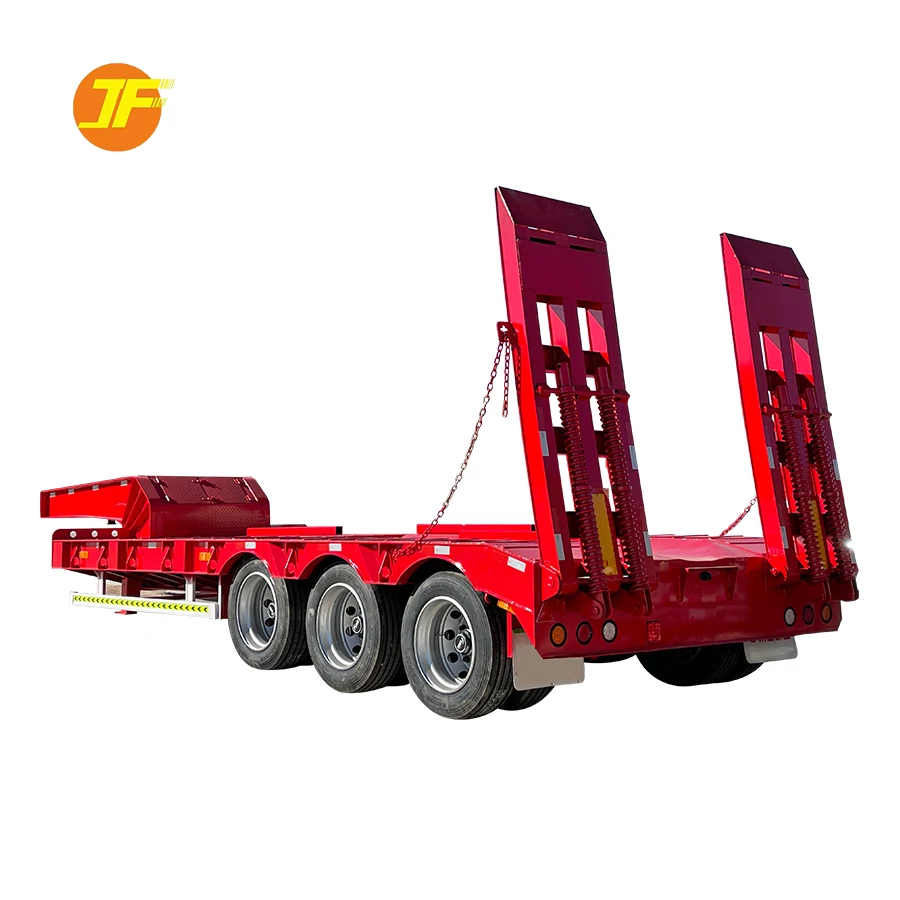 2 3 оси 40 тонн 50 60 70 80 100 т 120ton 150ton Lowboy Traile Lowbed полуприцеп
