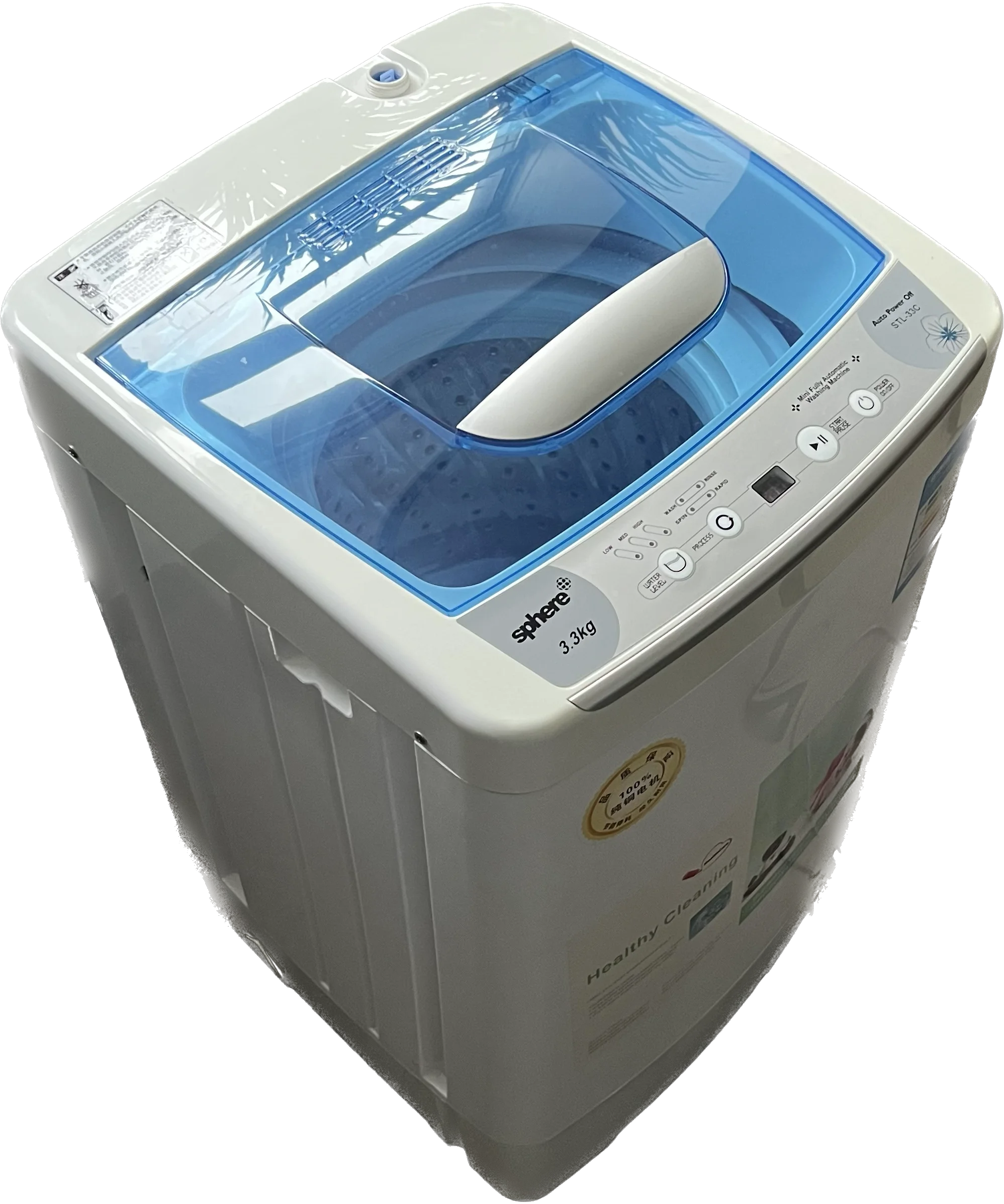 Top-Loading Washing Machine Fully Automatic Washing Machine Stainless Steel Tub Baby Clothes
