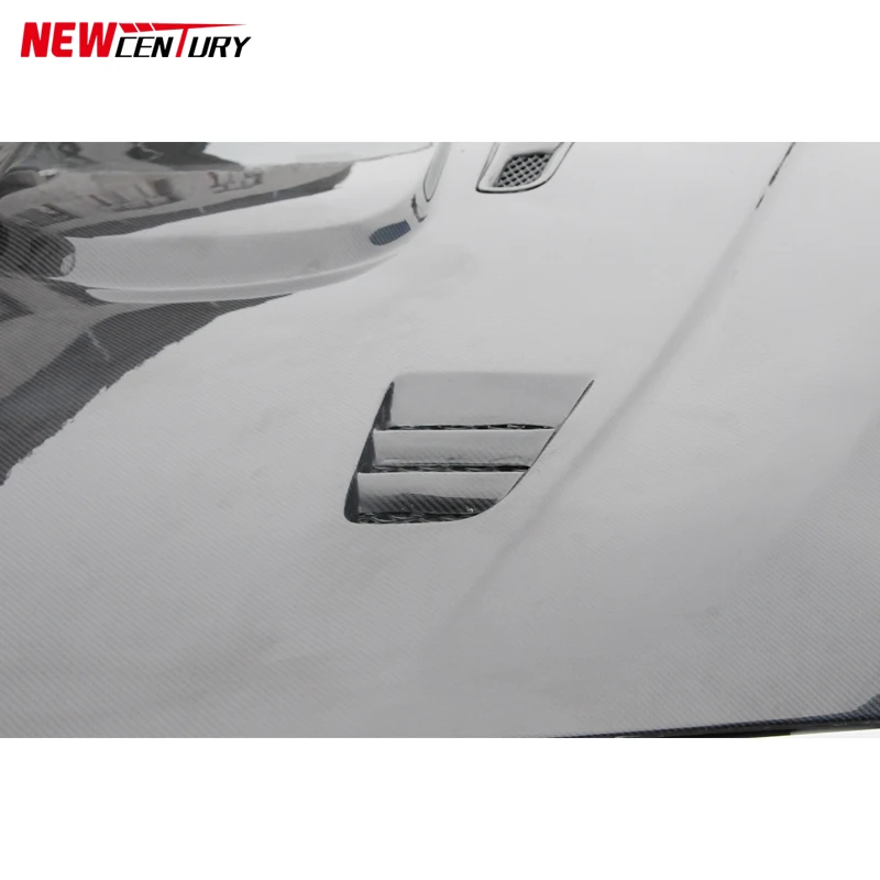 Suitable for 2013-2019 BMW 3 Series F30 / F35 F80 bonnet carbon fiber perforated style hood