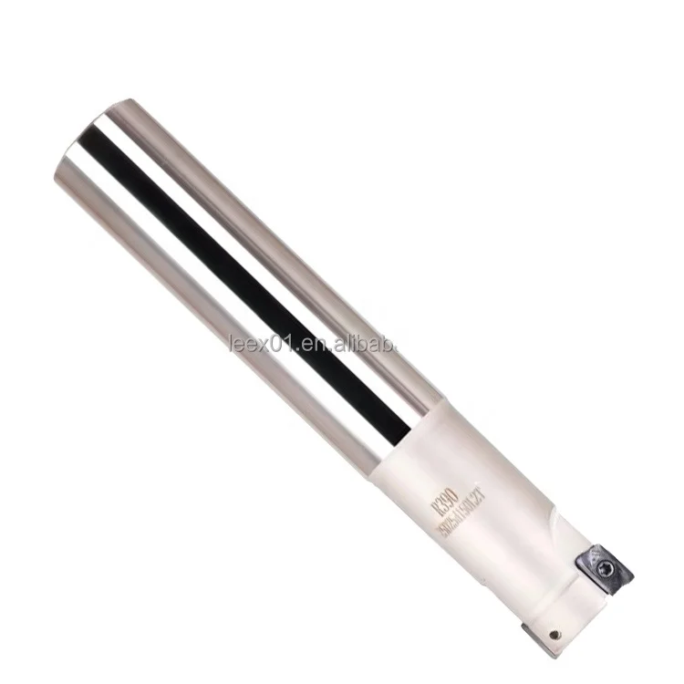 LEE-X R390 нитрида бора в кубической типа концевых фрез C15 C16 C20 2/3t 160 200 мм правый угол плеча тонкой алюминиевая концевая фреза для R390-11T3 карбидная вставка