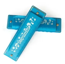 OEM Accepted ABS Toy 10 Hole Kids Ethnic Musical Instrument Harmonica Colorful Souvenir