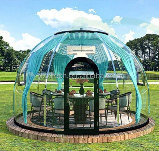 Modern Insulated Aluminum PC Dome Bubble Houses Stylish Durable for Year-Round Comfort in Outdoor Hotel Villa Park Applications