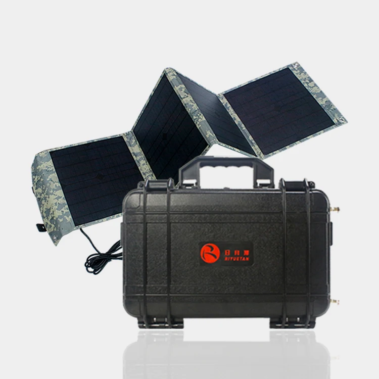 
DIY outdoor solar generator 220v portable power station 1500W 