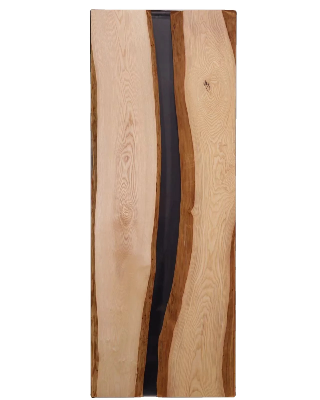 Factory wholesale Ash Wood Resin River Table