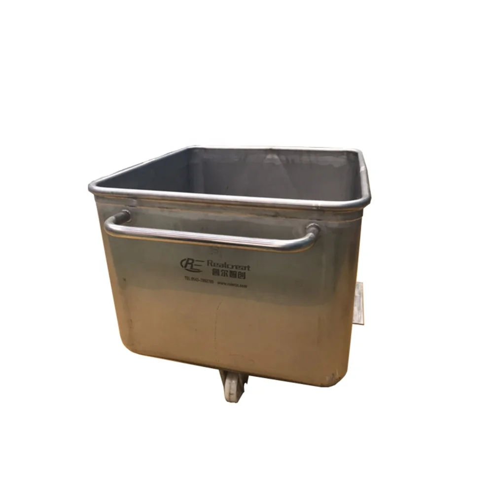 Пользовательская 304 тележка для продуктов машина очистки