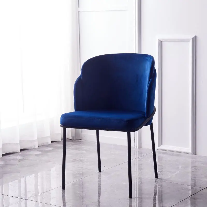 2020 NEW design HOME furniture fabric cover dining room chair wooden legs patchwork dining chairs sale