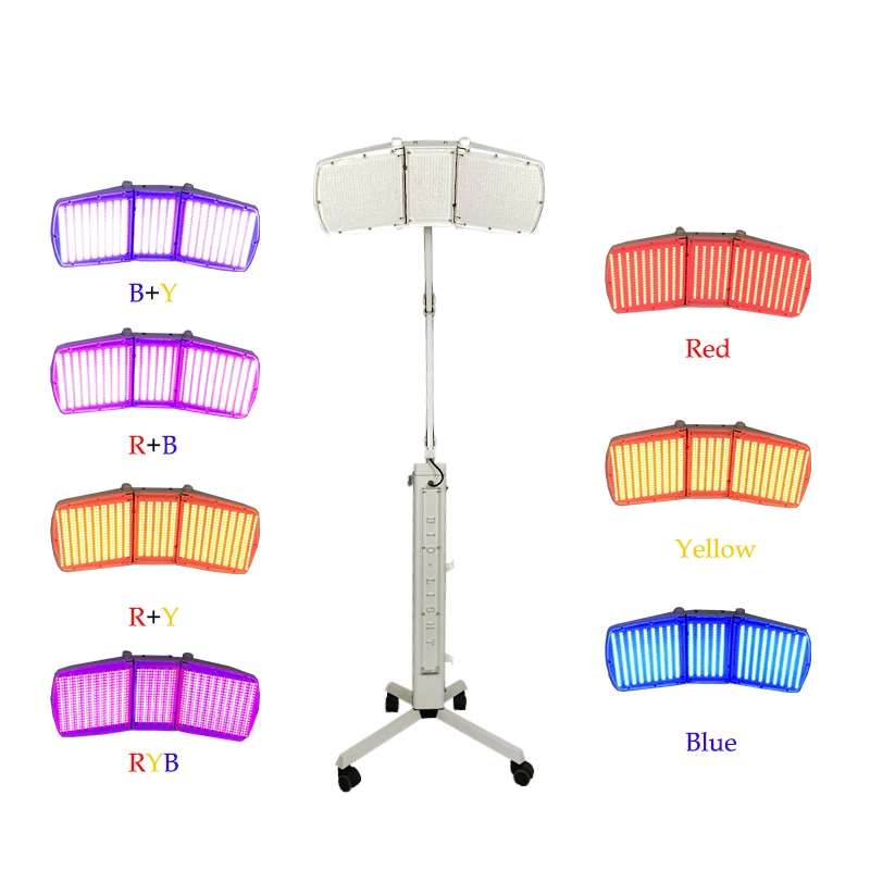 
Home use colorful new facial bio-light phototherapie equipment beauty lighting for skin led photodynamic therapy pdt 