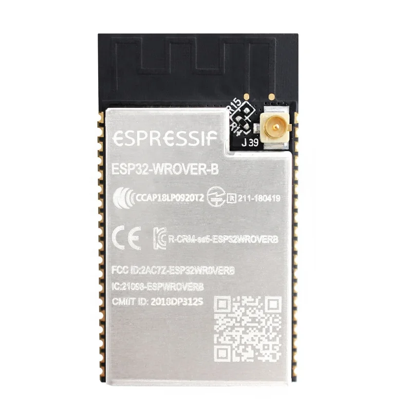 ESP32-WROVER-B модуль Wi-Fi 32-битный MCU и 2,4 ГГц Wi-Fi и синий зуб SMD модуль для IoT продукты