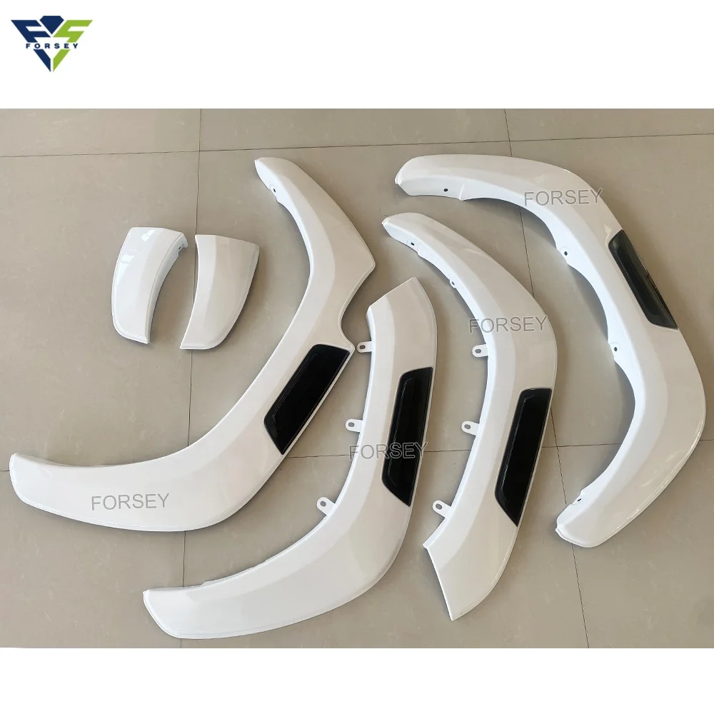 Forsey Exterior Auto Parts Fender Flare Plate Cover Fit For Hilux Revo Rocco 2021