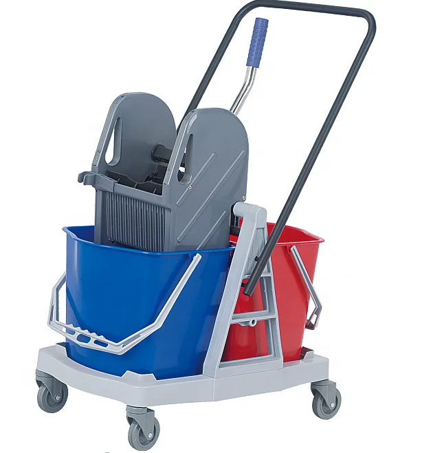 High quality double bucket mop wringer for sell