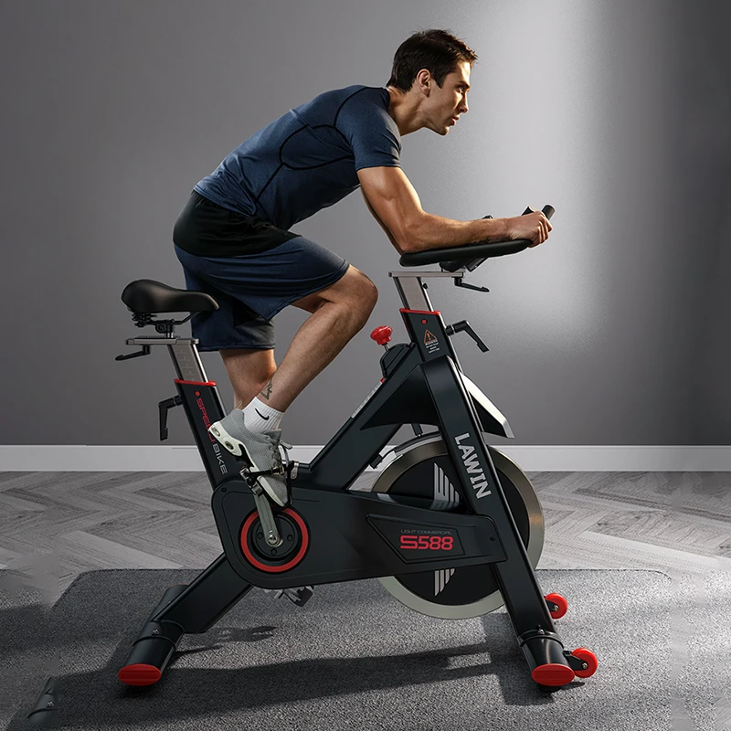 YPOO fitness gym spinning bike commercial spinning bike magnetic resistance 20kg flywheel with  YIFIT APP