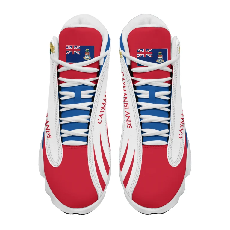 OEM Custom Shoes Trendy and Versatile Custom Shoes With logo Branding Sports Cayman and Peru Flag Casual Shoes Basketball Style