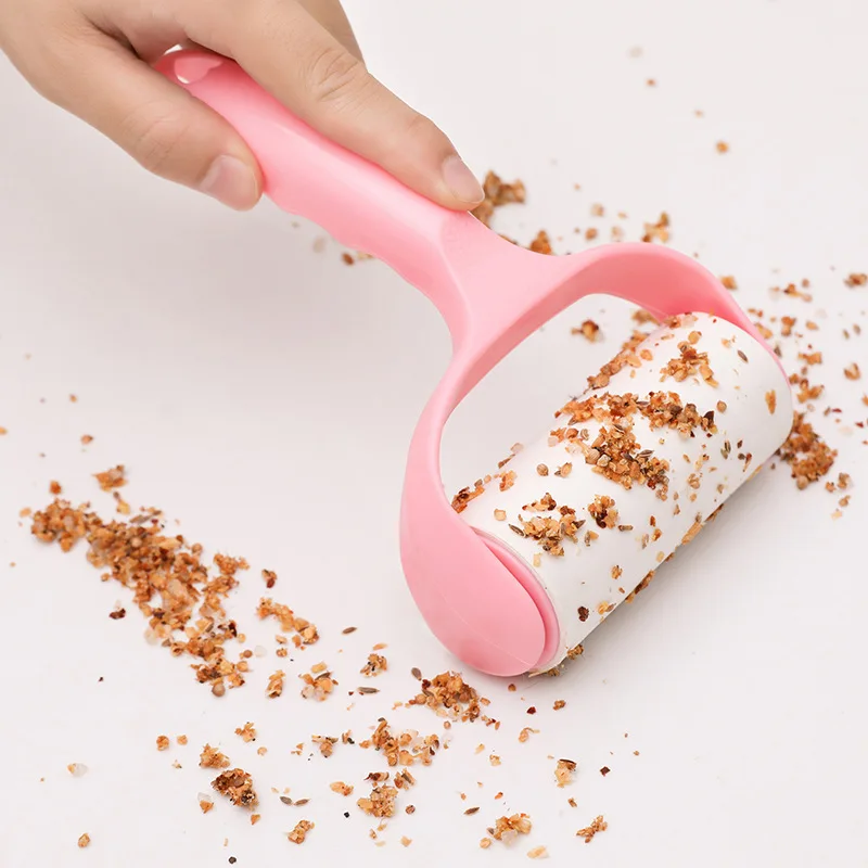 Sticky Lint Remover Peelable Roller Dust Paper Clothes Roller Brush Home Lint Replacement Brush Sticky Duster